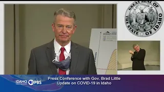 Idaho Governor Brad Little COVID-19 Update (December 10, 2020)