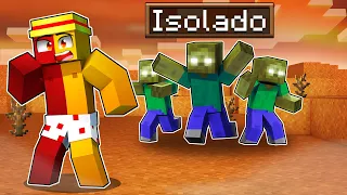 Minecraft Isolado #01: SOBREVIVI 24 HORAS EM UM APOCALIPSE NO MINECRAFT