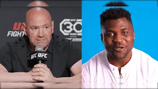 Dana White se lâche sur Francis Ngannou et sa signature au PFL | Traduction française 🇫🇷