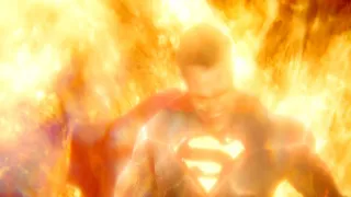 Superman Recharging In The Sun - Superman & Lois 2x15 Season Finale