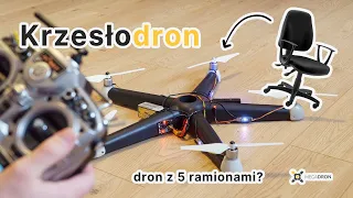 Jak zrobić drona z podstawy krzesła biurowego? Zobacz, jak zrobił to Megadron!