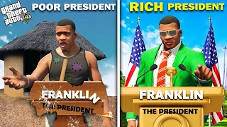 GTA 5 : Franklin Become Poor President To Rich President In Los Santos GTA 5 !