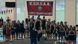 2024 Kansas Girls State Swimming Championships - 200 Medley Relay Finals