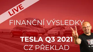 TESLA EARNINGS CALL Q3 2021 | LIVE