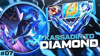 How to ACTUALLY Climb to Diamond with Kassadin #7 | BEST Build & Runes | League Of Legends
