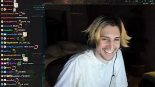 xQc confused for a second until he realized he play Hent*i remix song on stream