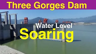 China Three Gorges Dam ● Soaring  January 19, 2022 ● Water Level China Flood