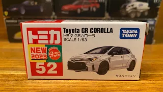 Tomica Toyota GR COROLLA Unboxing video / トミカ　トヨタ　GRカローラ　開封