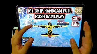 LIVIK KING 😍 | 4 FINGERS CLAW + GYRO IPAD M1 CHIP HANDCAM GAMEPLAY | PUBG MOBILE