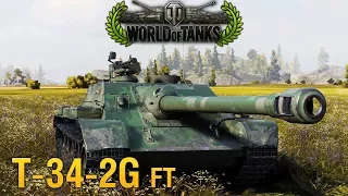 World of Tanks Replay - T-34-2G - 5K Damage - 7 Kills [TestServer|HD]