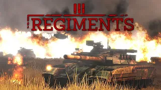BRUTE FORCE followed by TACTICAL INGENUITY! Regiments Gameplay - Operation: Iron Tide #1