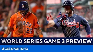 World Series Preview: Astros vs Braves Game 3 [Pitchers, Pick to Win, & MORE] | CBS Sports HQ