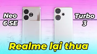 So sánh Redmi Turbo 3 Vs Realme GT Neo 6 SE: Snap 8S Gen 3 mạnh hơn Snap 7+ Gen 3 trong kèo này!