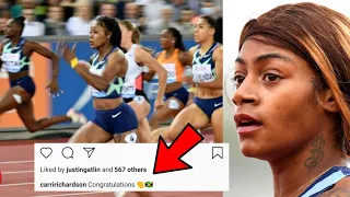 Shaccari Richardson React To 'Elaine Thompson' Winning Diamond league Final