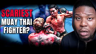 Tawanchai's TERRIFYING Muay Thai Style 😱🔥| REACTION!!! ครั้งแรกที่ได้พบกับตะวันชัย
