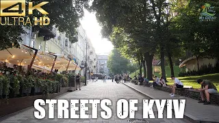 Walking the Streets of Kiev during War Times (4K 60FPS)