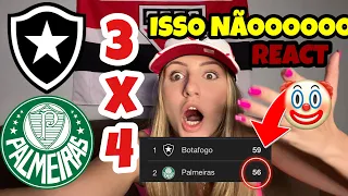 O VICE GANHOU DO LÍDER! VIRADA ÉPICA BOTAFOGO 3 x 4 PALMEIRAS