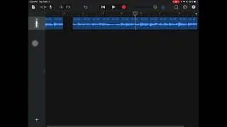 GarageBand for iPad: how to chop up an audio sample