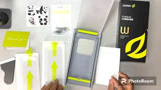 how good is the WSKEN Privacy Screen Protector installation and review