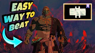 EASY Way to Beat Ganondorf in TotK