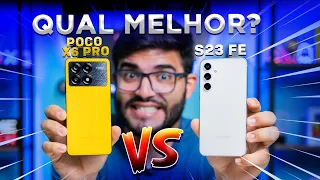 EITA! Poco X6 PRO é MELHOR que Galaxy S23 FE? Qual comprar? Comparativo completo