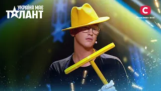 Guy dances with a mop instead of partner – Ukraine's Got Talent 2021 – Episode 8