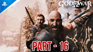 GOD OF WAR Gameplay Walkthrough Part16 [4K 60FPS PS5] - No Commentary