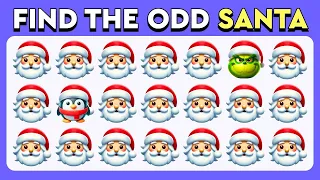 Find the ODD One Out - Christmas Edition 🎄🎅⛄️ | Easy, Medium, Hard