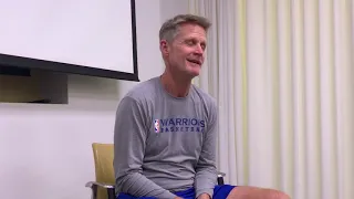 Steve Kerr Discusses Youth Sports, Coaches, and Parents