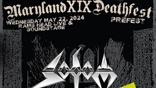 MDF PREFEST with SODOM ,atheist, morpheus descends and more