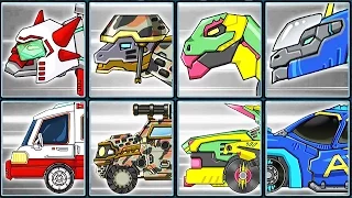 Dino Robot Corps #9: Ankylosaurus & Transformers | Eftsei Gaming