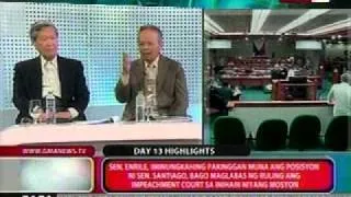 GMA NewsTV Livestream: Day 13 of the Impeachment Trial of CJ Corona