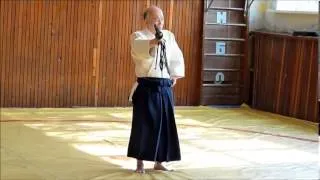BATTO. Master Yoshino Sensey (Korindo Aikido)