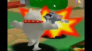 Tom and Jerry War of the Whiskers , Perro Gigante destruye a Tom , Cartoon Funny Gameplay