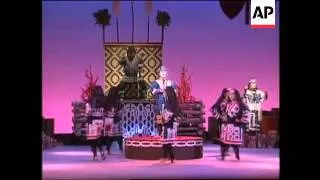 Japan - Ainu People Stage Dance