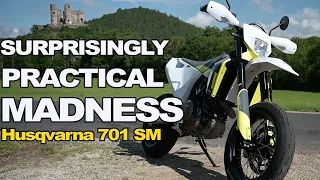Husqvarna 701 SM is brilliant fun but is also more capable than you might think.