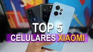 TOP 5 MEJORES CELULARES DE XIAOMI 2024