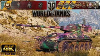 AMX 12 t - Abbey map - 8 kills - 3,1k damage Kolobanov World of Tanks replay 4K