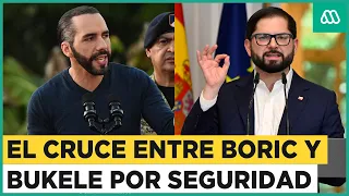 Bukele responde a Boric: El cruce por medidas contra la delincuencia y crimen organizado