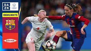 HIGHLIGHTS | Barcelona vs. SK Brann -- UEFA Women's Champions League 2023-24 (Español)