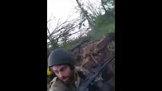 Ukraine war, Georgian legion fighting at the frontlines against a Russian assault, combatfootage