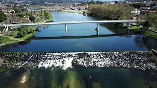 Ponte de Lima Aerial view - 4K Ultra HD