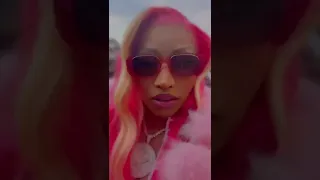 Nicki Minaj Instagram Live - Filming We Go Up music video w/ Fivio Foreign (March 30, 2022)