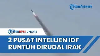 2 Pusat Intelijen Israel Dihujani Rudal Perlawanan Islam Irak, Meledak dan Terbakar