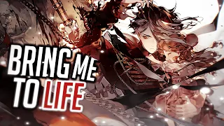 Nightcore - Bring Me to Life (Rock Version) (Lyrics)