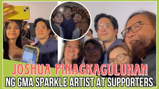 Unseen! JOSHUA PINAGKAGULUHAN NG MGA SPARKLE ARTISTS AT GMA BOSS