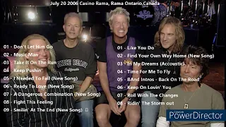 REO Speedwagon Live July 20, 2006 Casino Rama, Rama Ontario,Canada