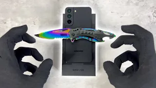Samsung Galaxy S22 Unboxing - ASMR