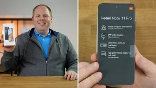 Redmi Note 11 Pro - Unboxing & erster Eindruck // Smartphone unter 400 Euro // DEUTSCH