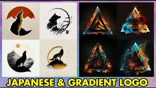 MidJourney AI Logo Design: Master Japanese & Geometric Style Logo Design with Midjourney AI